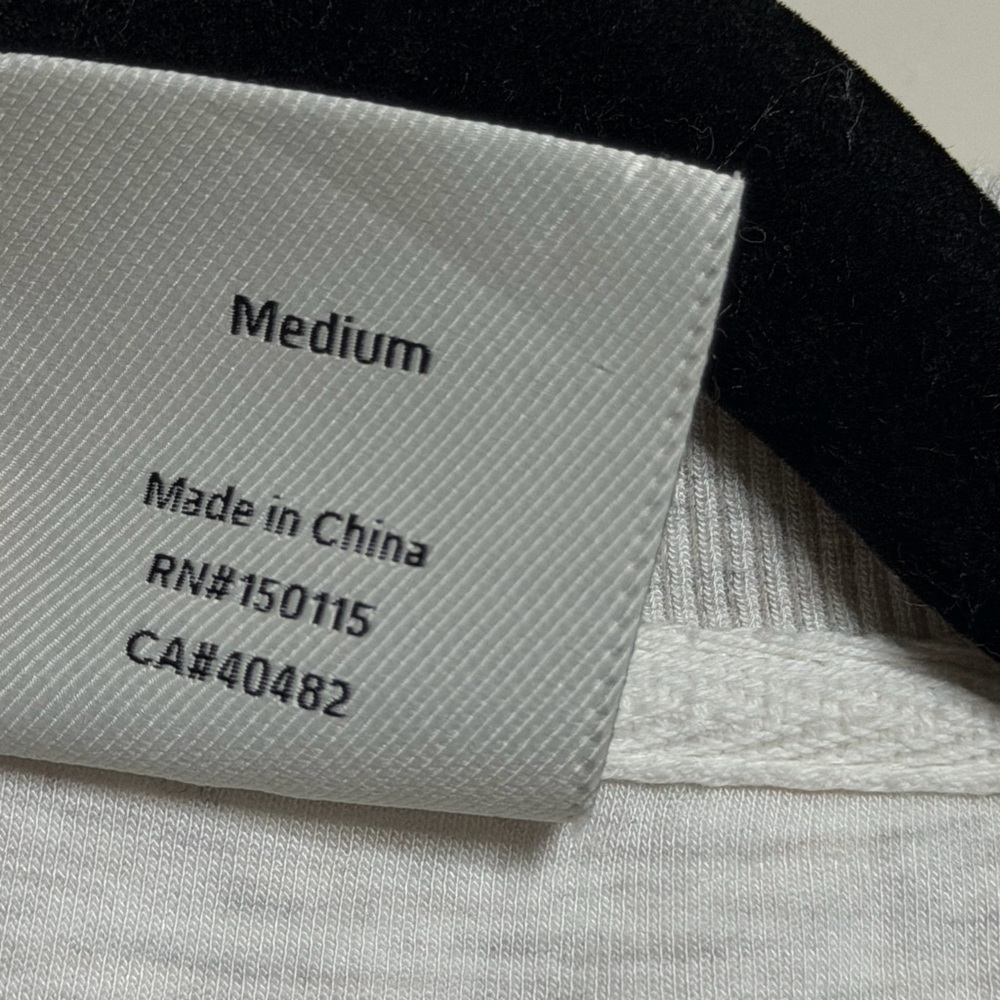 Varley Halley Zip-Through Sweat in Ivory Marl - Picture 8 of 10